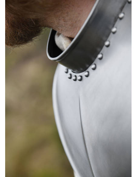 Medievaler Halskragen aus Stahl (1,2 mm)