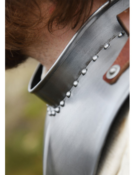 Medievaler Halskragen aus Stahl (1,2 mm)