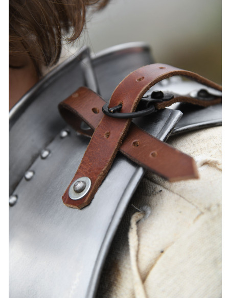 Medievaler Halskragen aus Stahl (1,2 mm)