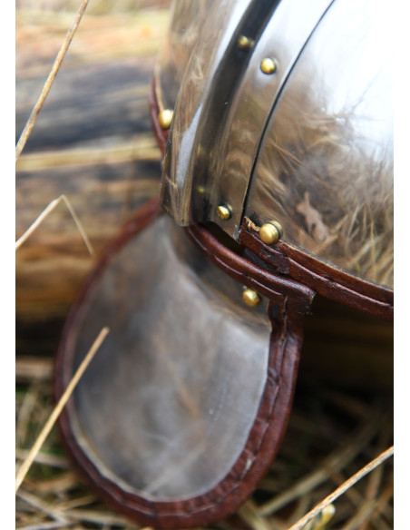 Römischer Helm Intercisa I aus Stahl...