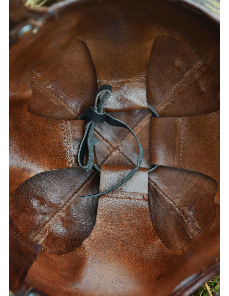 Romeinse helm Intercisa I in staal...