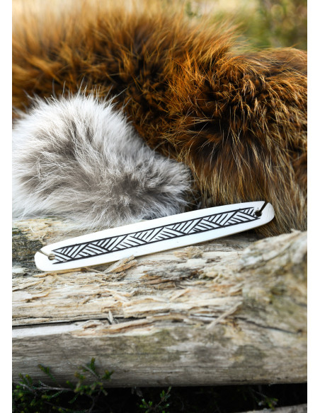 Middeleeuwse botten shuttle om te weven