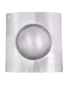 Umbo Romeinse schild in zilver staal