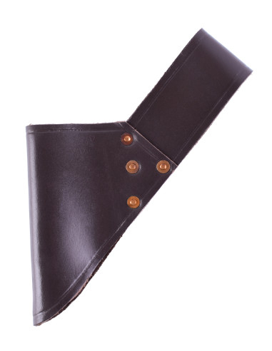 Brauner Ledersäbelhalter