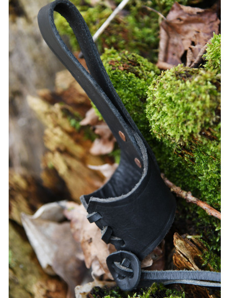 Klein hornhalter, schwarz