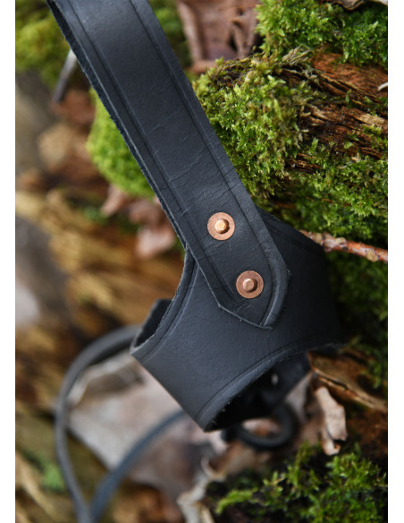 Klein hornhalter, schwarz