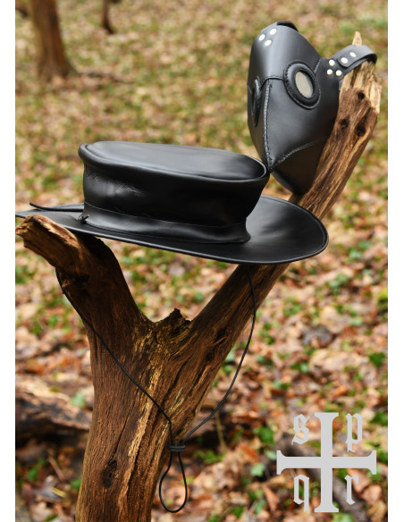 Set Dokter Pest: masker en hoed