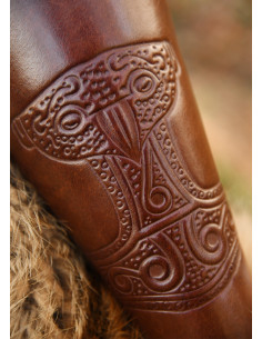 Thor-Hammer-Armbänder in Braun 2