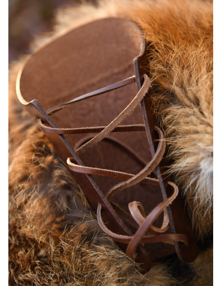 Brazaletes martillo de Thor en marrón