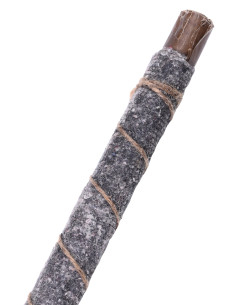 Voksfakkel med stof (60 cm.) 2
