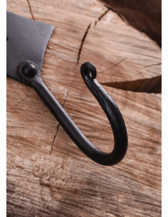 Soporte medieval en forja para colgar (12X8 cm.) 2
