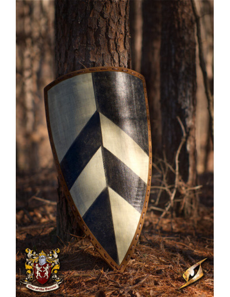 Escudo medieval modelo Baron para LARP