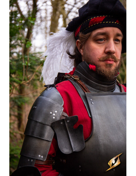 Mittelalterliche Schulterplatten aus...