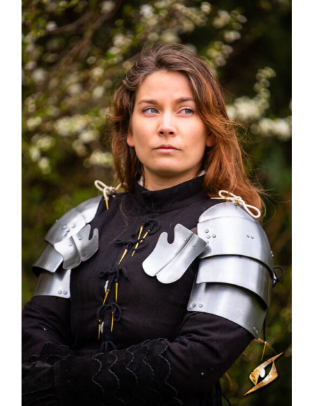 Hombreras medievales acero modelo...