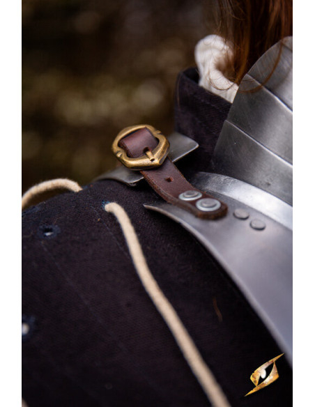 Gorjal medieval en acero modelo...