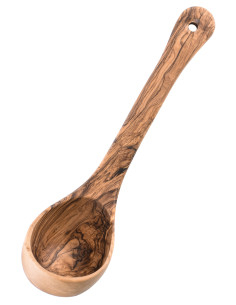 Olijfhouten lepel, ca. 26 cm 2