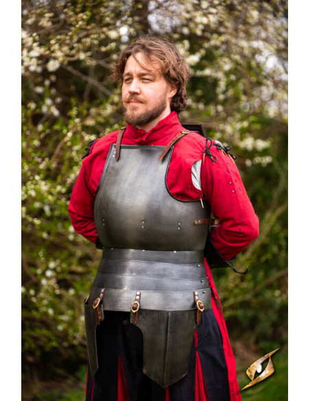 Coraza medieval en acero modelo...
