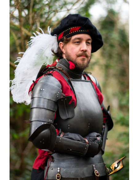 Coraza medieval en acero modelo...