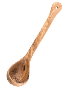 Oliven træ øse, ca. 35 cm 2