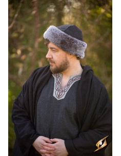 Middelalderlig uldhat, model Toke 2