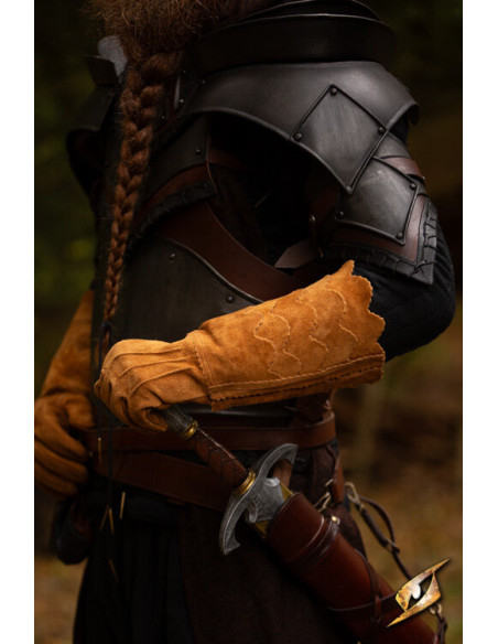 Middelalderlige skælhandsker i...