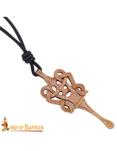 Colgante celta y limpia-orejas (6 cm.) 2