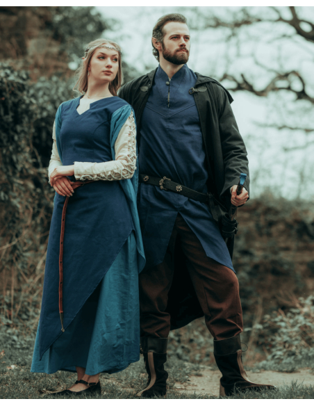 Vestido medieval algodón modelo...