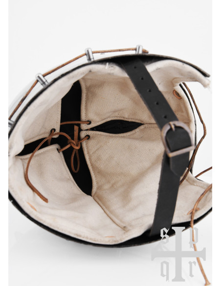 Middeleeuws bacinete met vizier en...