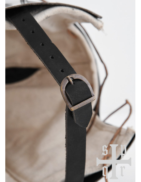 Middeleeuws bacinete met vizier en...