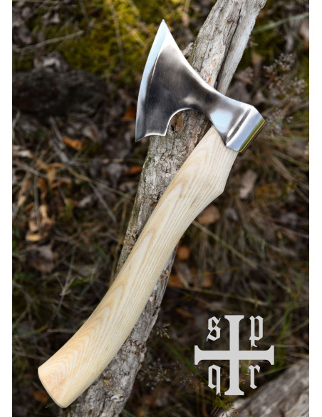 Hacha vikinga pequeña decorativa y...