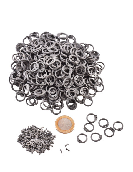 Aluminium ringenset van 8 mm,...