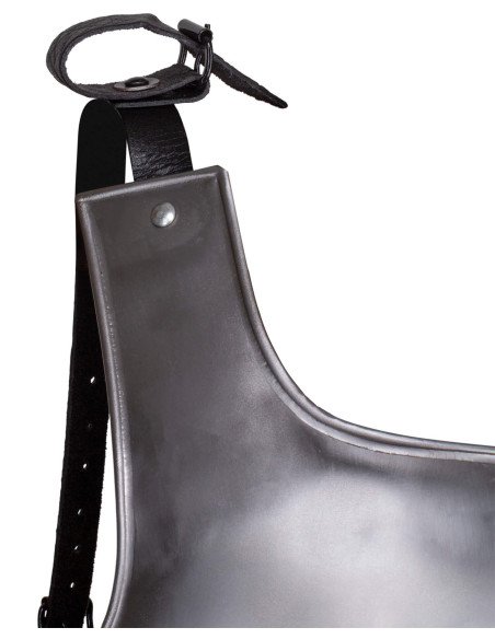 Middelalderlig rustning i stål model...