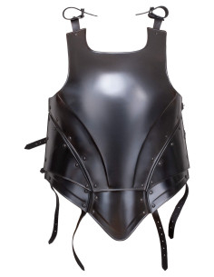 Mittelalterliche Rüstung aus Stahl Modell Nova, schwarz...