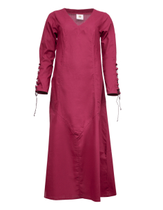 Lange mittelalterliche Tunika aus Baumwolle, Modell...