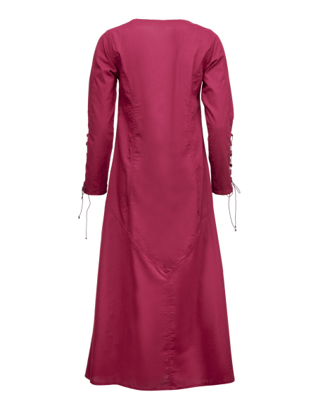 Lange middeleeuwse katoenen tuniek...