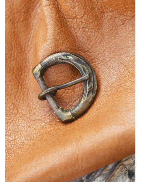 Normandische riemgesp, messing