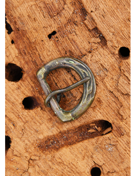 Normandisk bæltespænde, messing