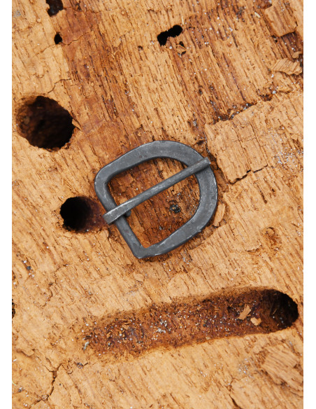 Handgesmede stalen gesp, bandbreedte...