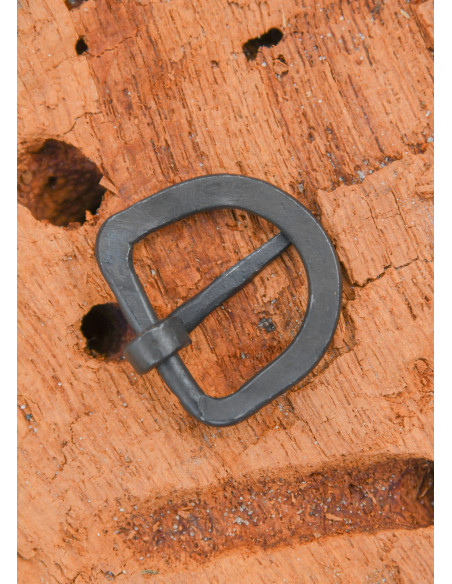 Gesmede stalen gesp met de hand,...