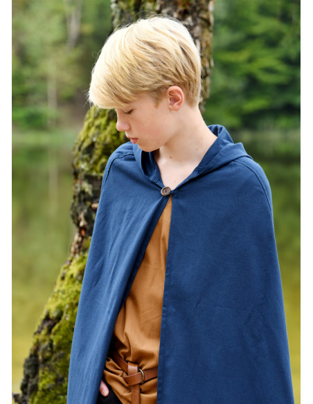 Capa medieval modelo Paul para niños,...