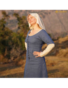 Middelalderkjole bonde, århundre XIV-XV, model Kirtle 2