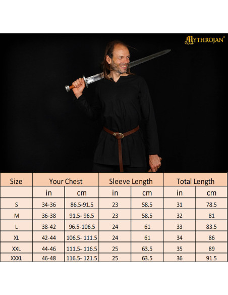 Viking tuniek van katoen model...