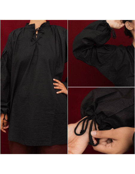 Vikingebluse af bomuld model...