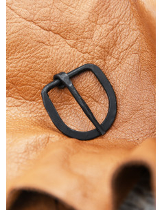 Hebilla de acero forjada a mano, correas 29 mm de ancho