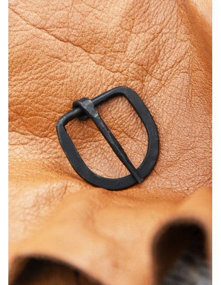 Håndlavet smedet stål spænde, remme...