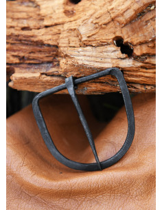 Hebilla de acero forjada a mano, correas 47 mm de ancho 2