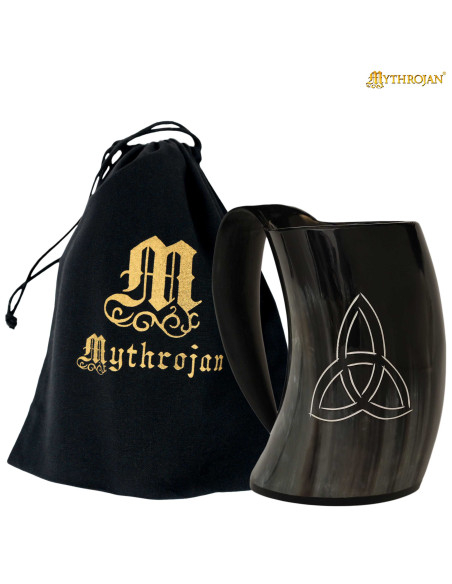 Vikingekrus i naturligt horn (600 ml.)