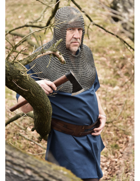 Meshmolen met ringen van 8 mm diameter.