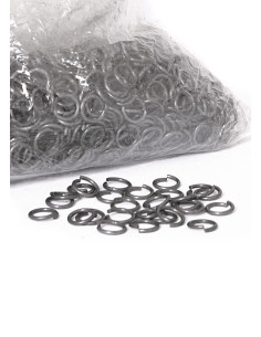 1 kg pakket losse ringetjes van gaas, diameter 8 mm.