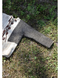 Kettenring-Mantel aus Ringpanzer, Durchmesser 8 mm. 2